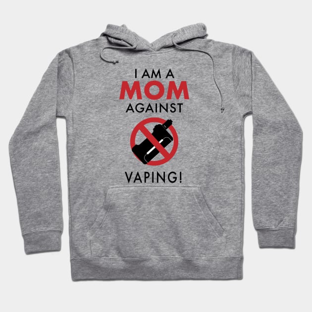 I Am A Mom Against Caping Hoodie by yayo99